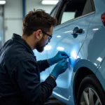 Final Car Inspection After Repair