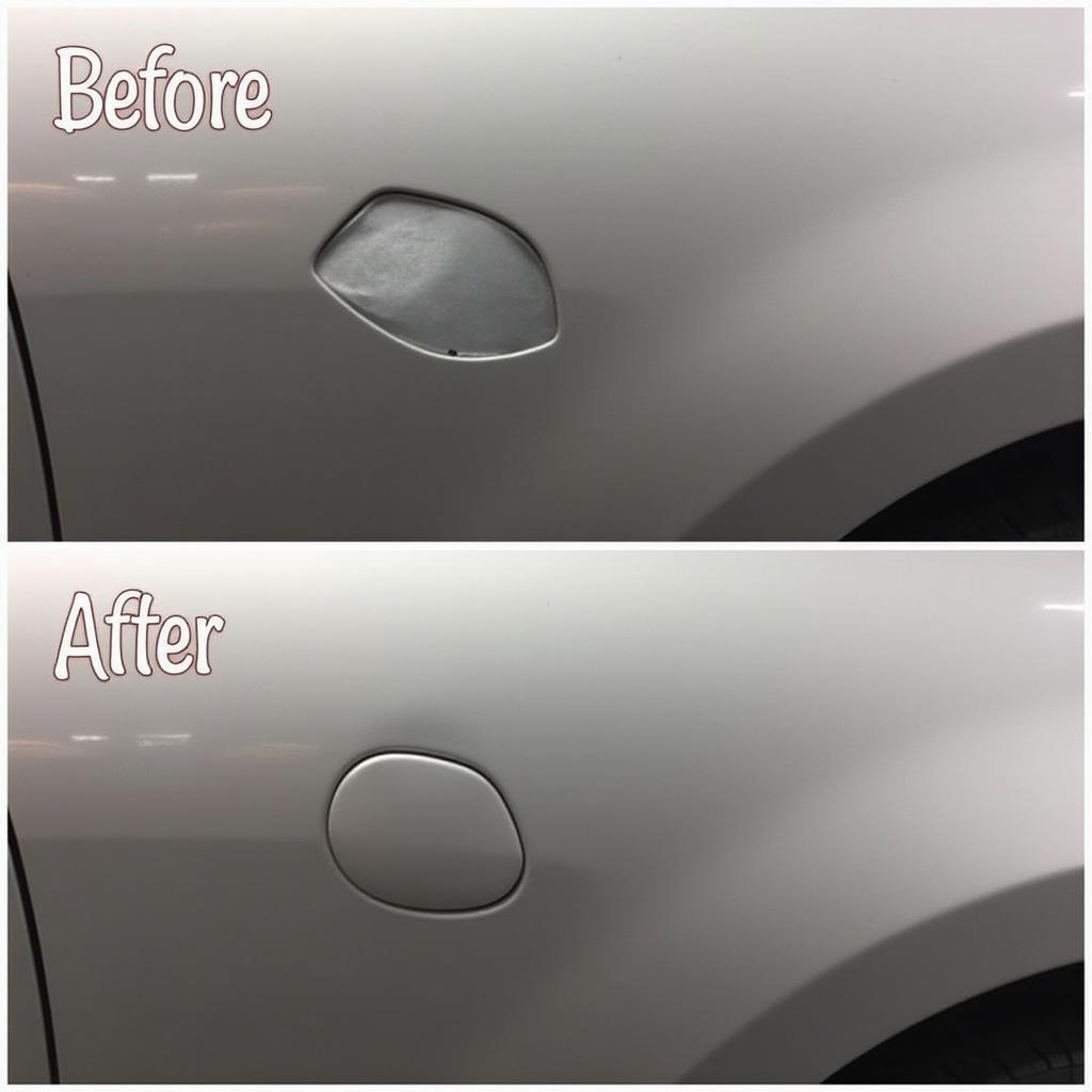 Completed Car Body Repair