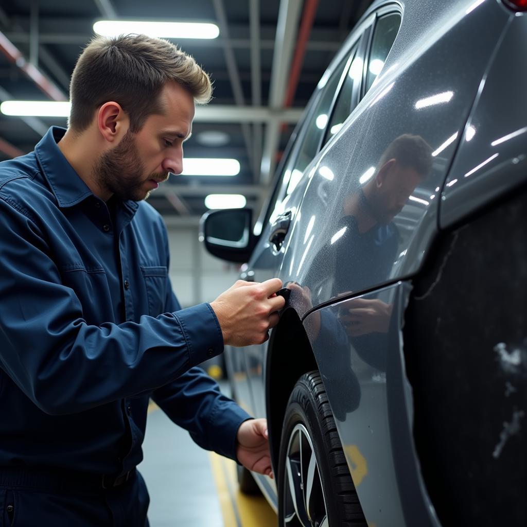 Finished Car Body Repair: Quality Inspection