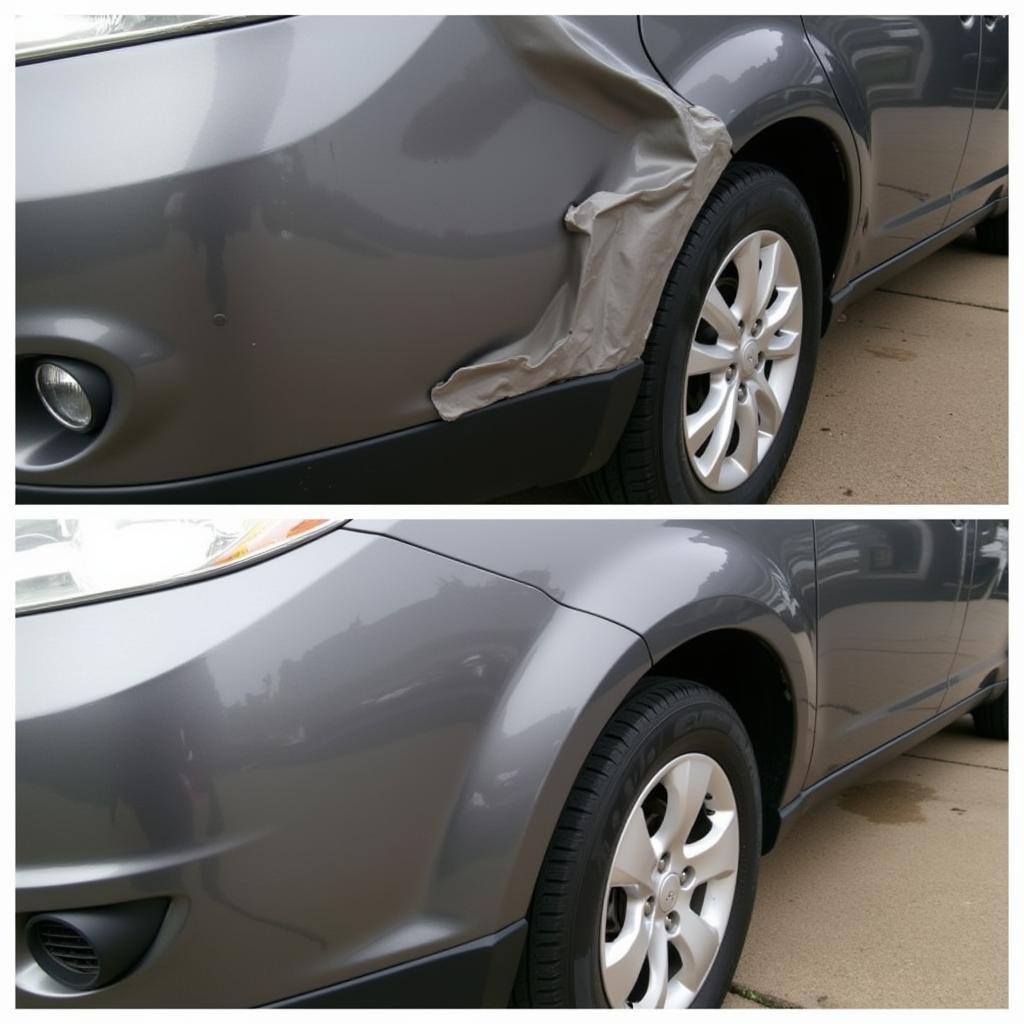 Finished Car Bodywork Repair