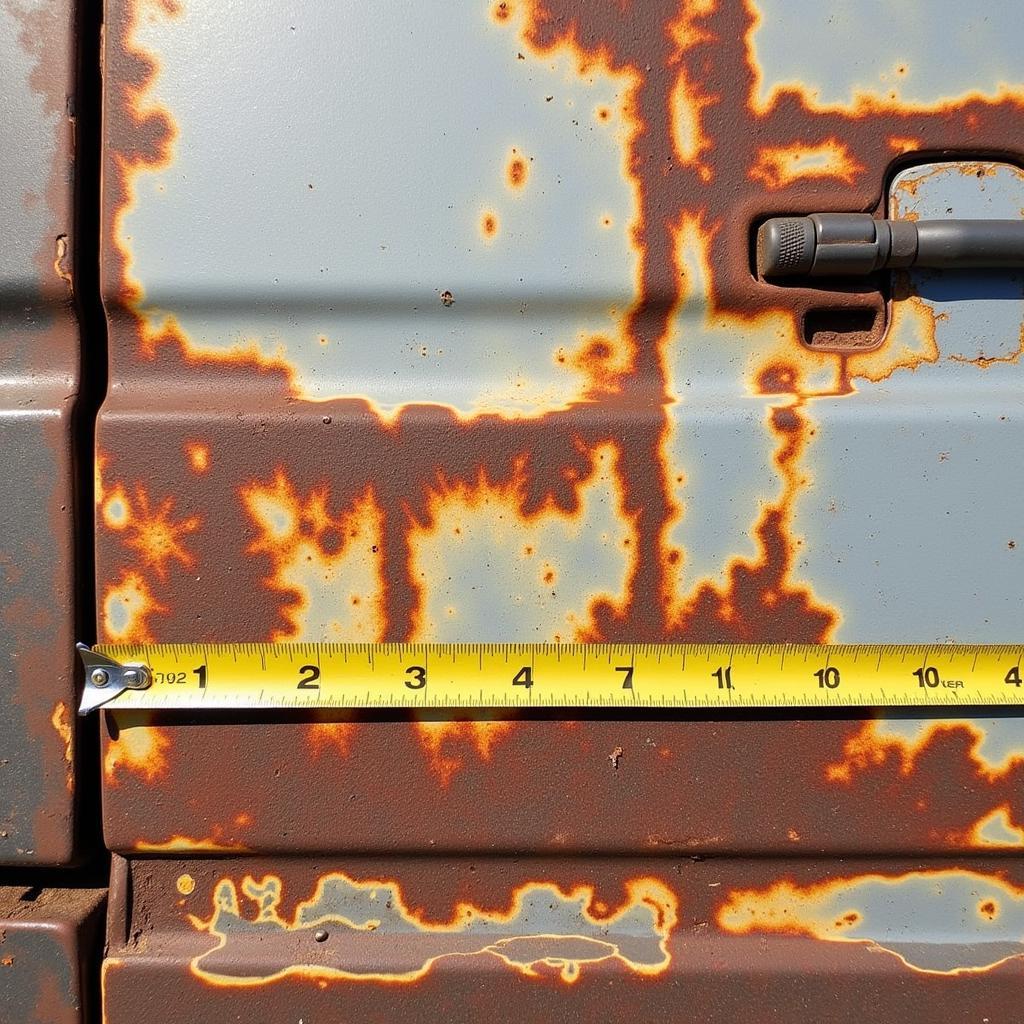 Ford Transit 1992 Rust Damage Assessment