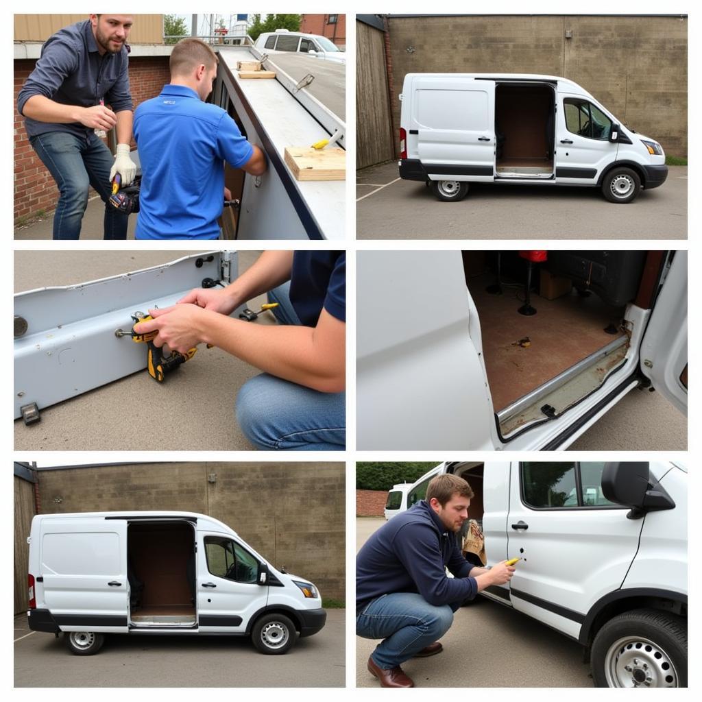 Ford Transit MK4/5 Repair Panel Installation