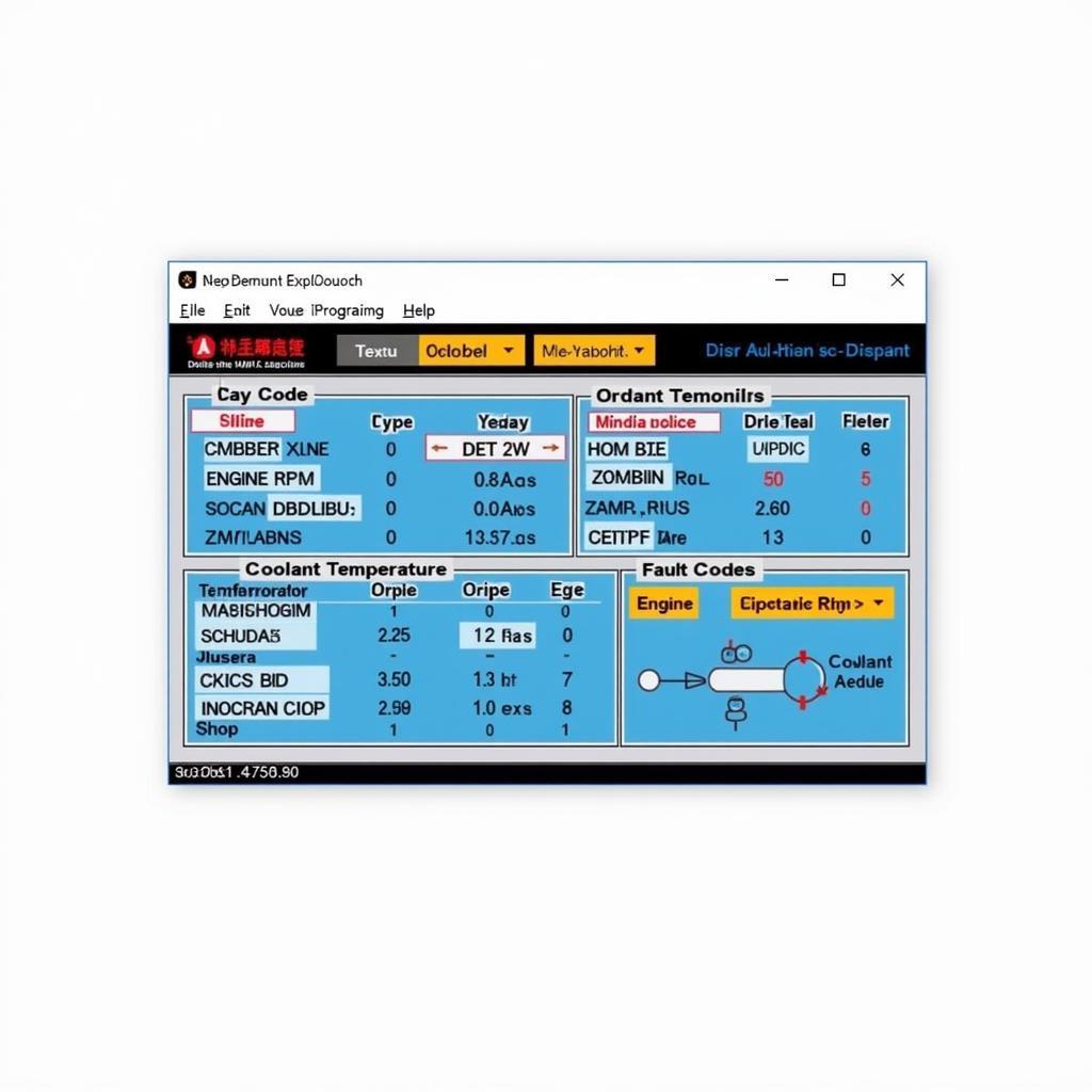 Free Car ECU Programming Software Interface Example