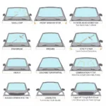 Types of Front Car Window Damage