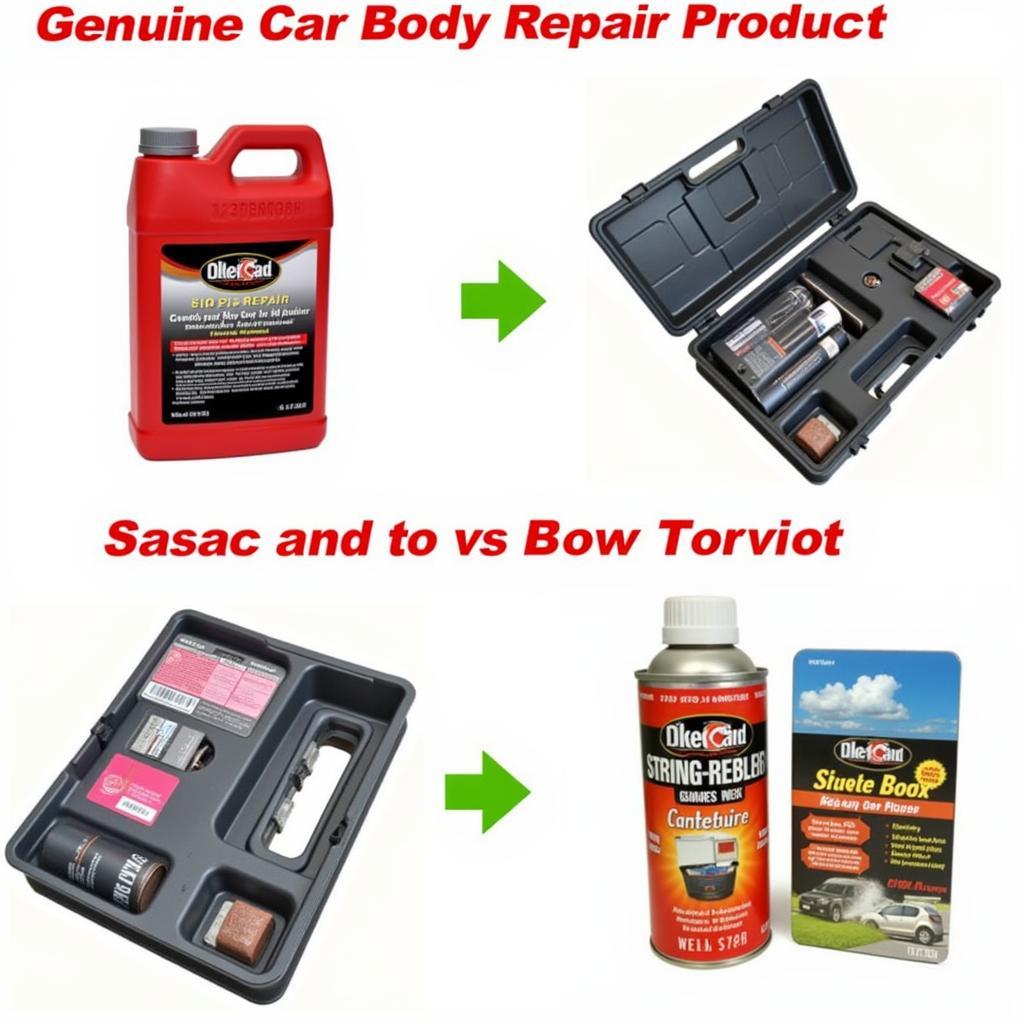 Genuine Car Body Repair Products