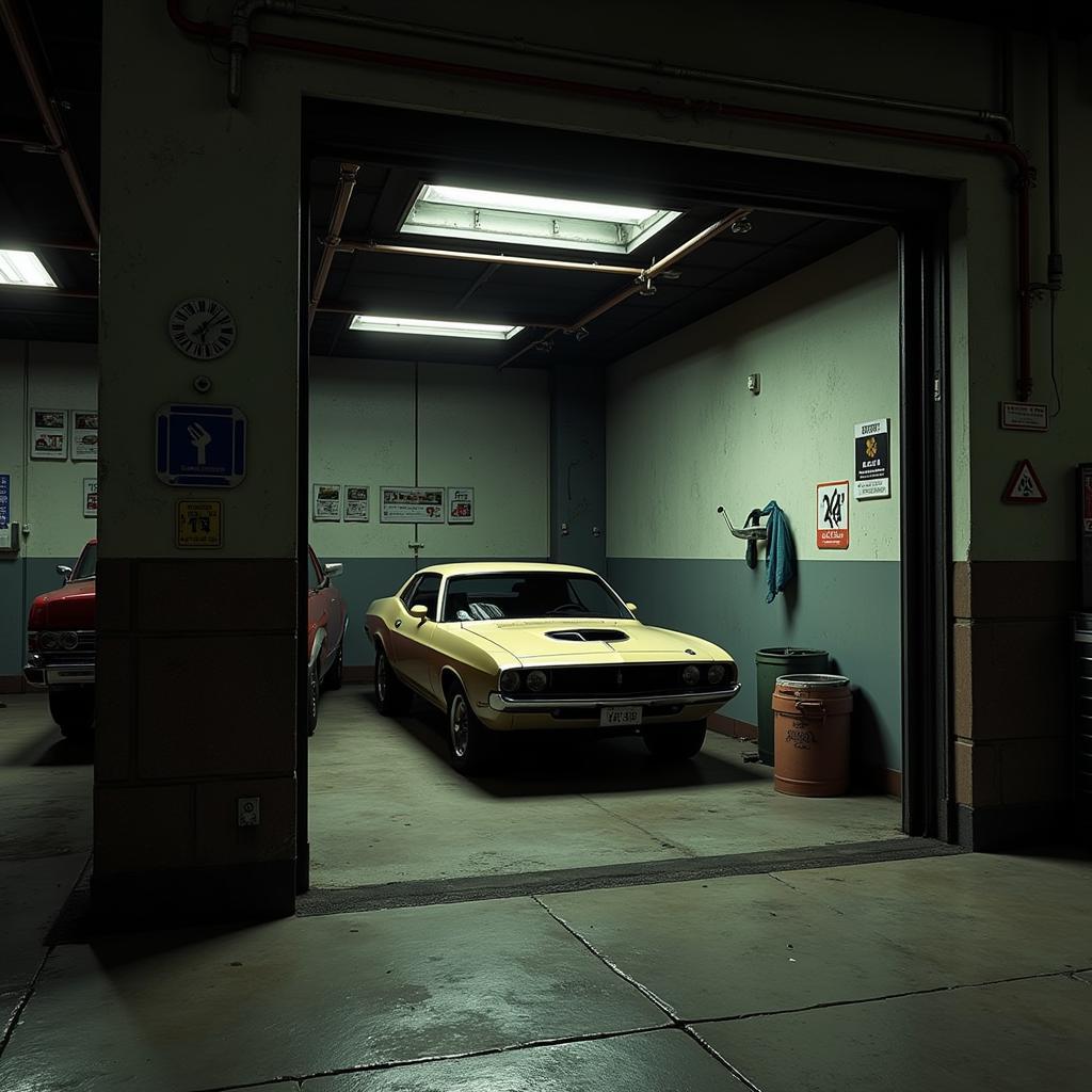 GTA IV Safehouse Garage Interior