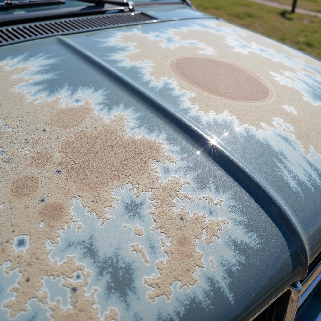 Heavily Oxidized Car Paint