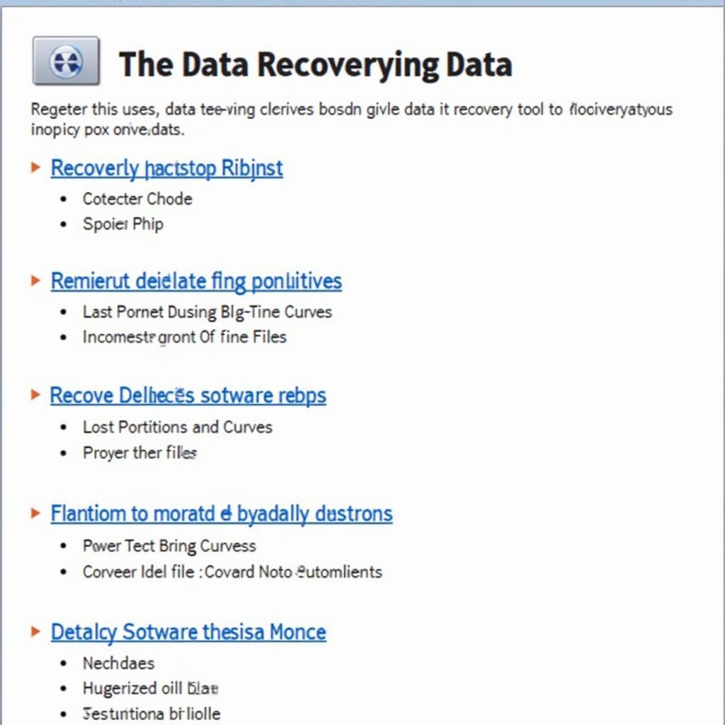 Hiren's Boot CD Data Recovery Tools