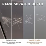 Assessing the Depth of Car Paint Scratches