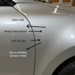 Assessing Keyed Car Damage