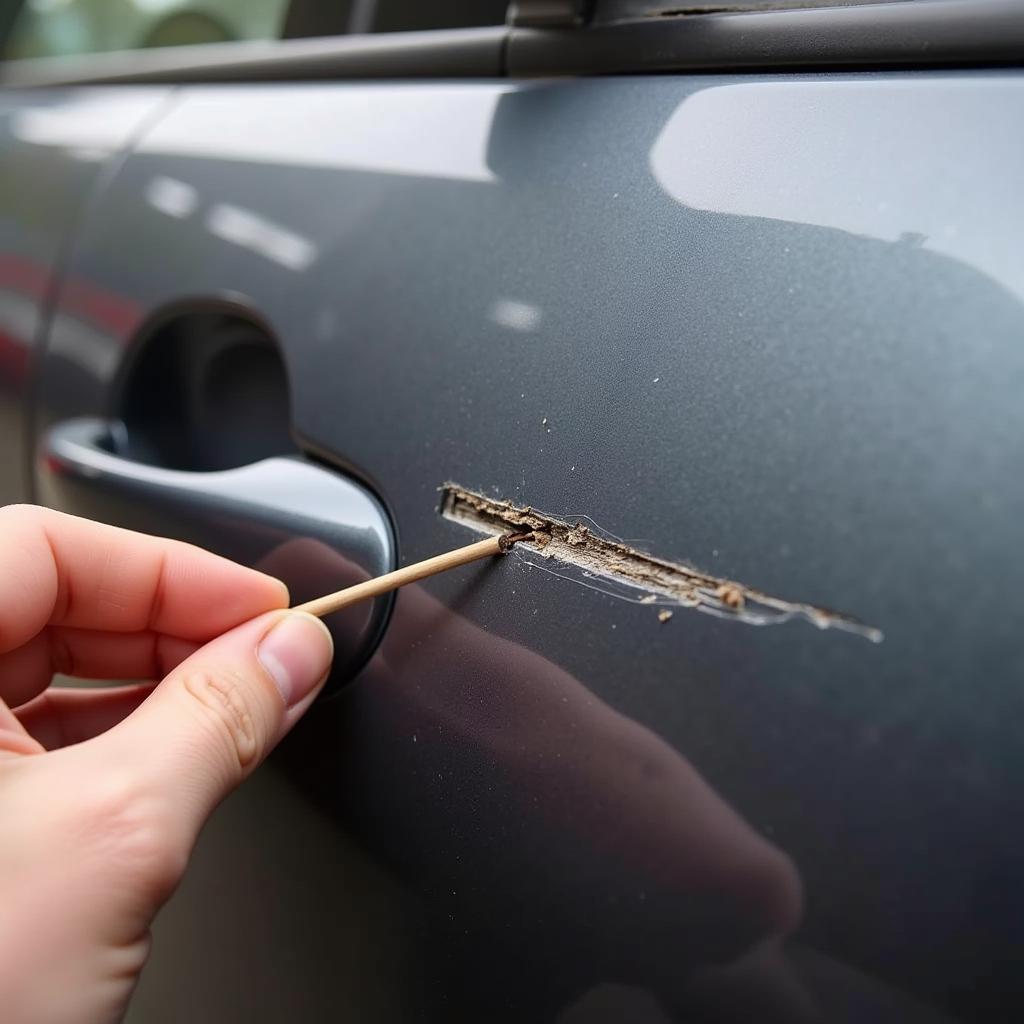 Assessing Keyed Car Damage