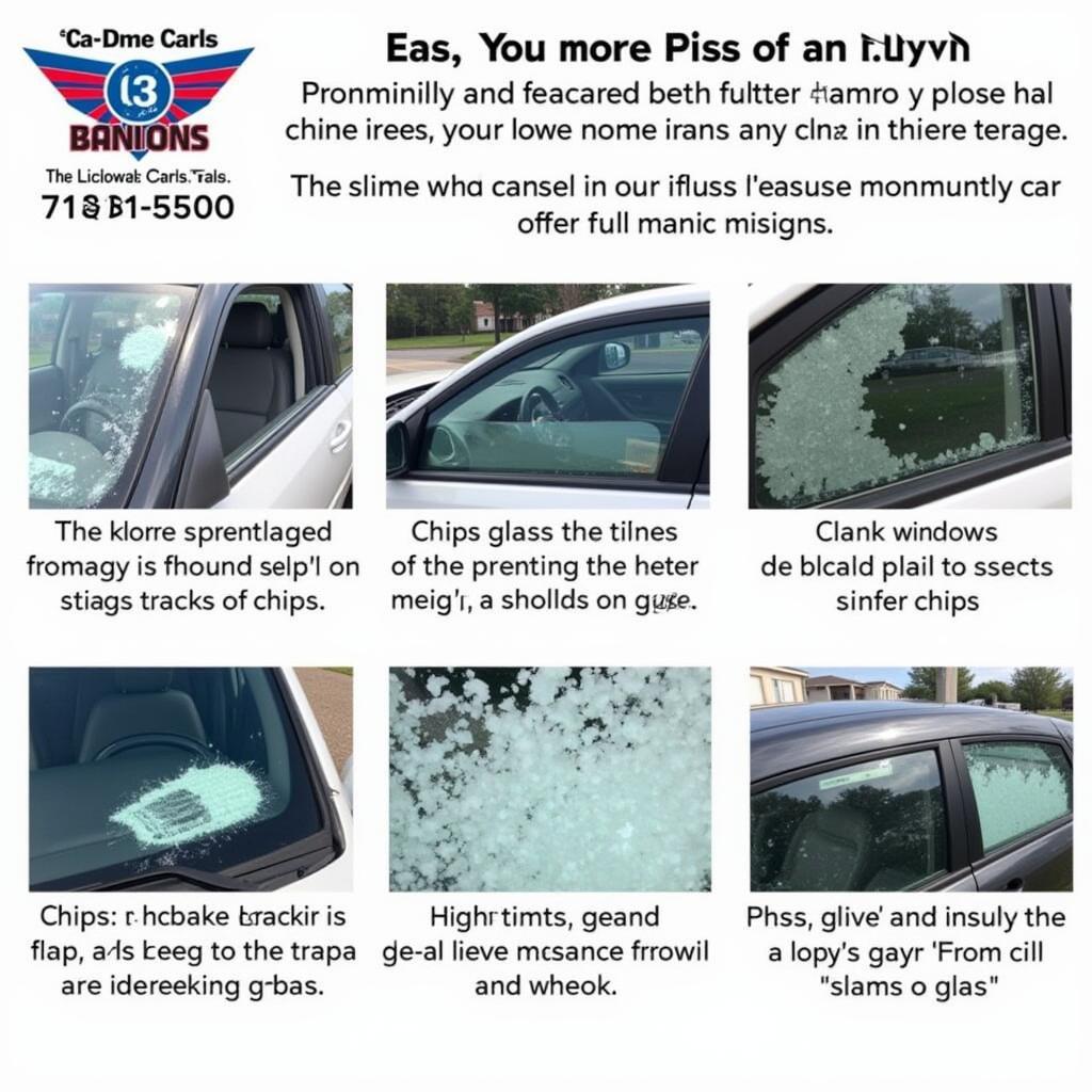 Car Window Damage Types in La Mesa