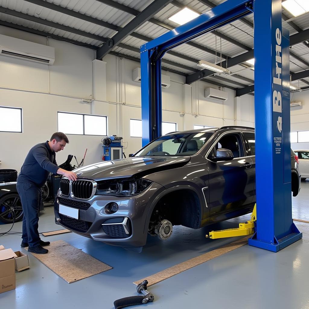 Choosing a Car Body Repair Shop in Lancing