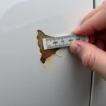 Assessing a Large Car Paint Chip