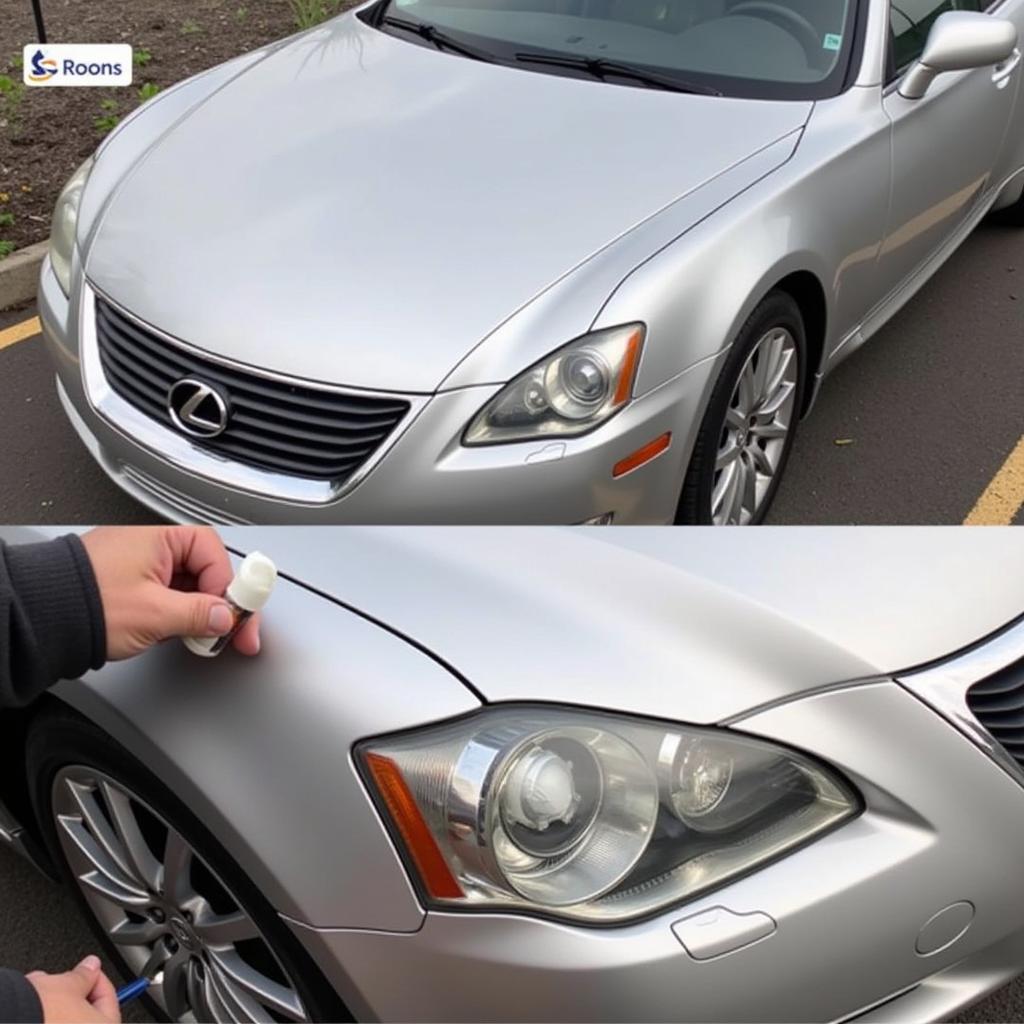 DIY Lexus Car Paint Repair for Minor Scratches