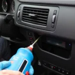 Car AC with Low Refrigerant