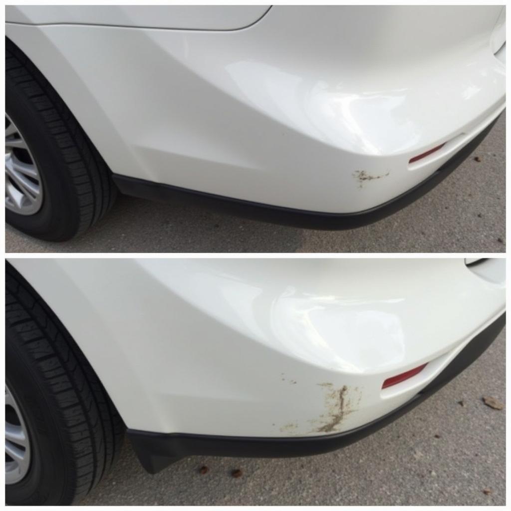 Maintained and Repaired Car Bumper in Huddersfield