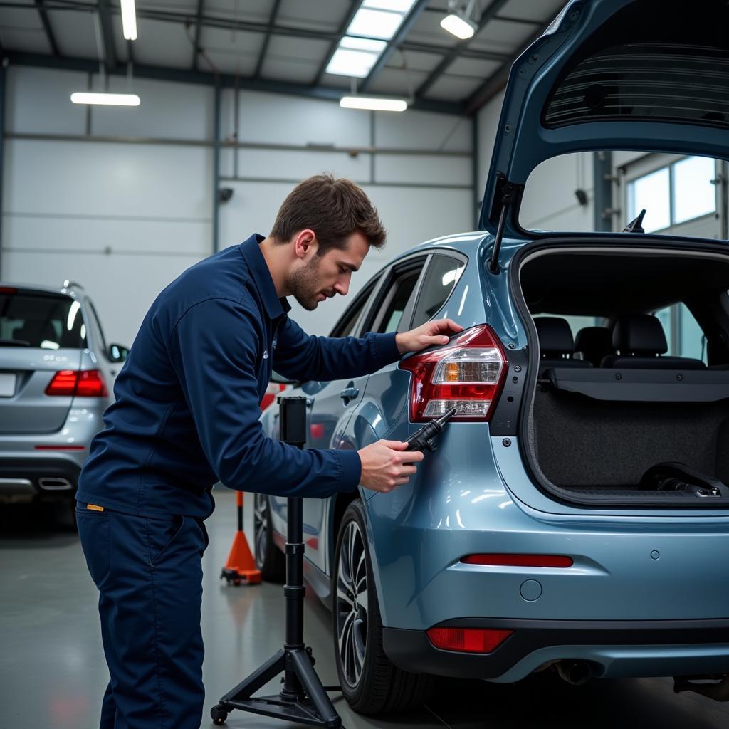 Ensuring Quality Car Bodywork Repairs in Malvern