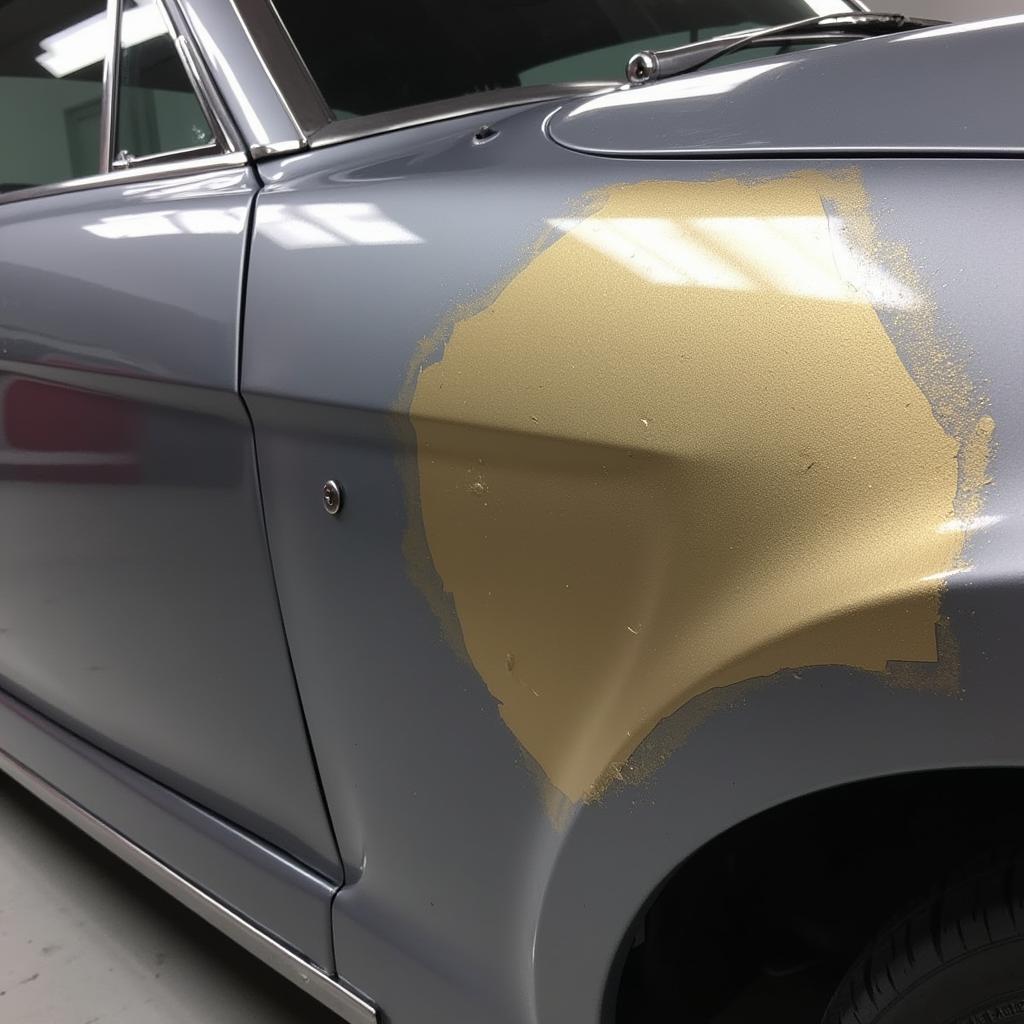 Metallic Paint Repair Process