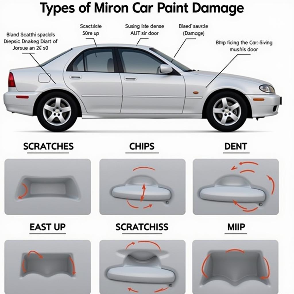 Types of Minor Car Paint Damage