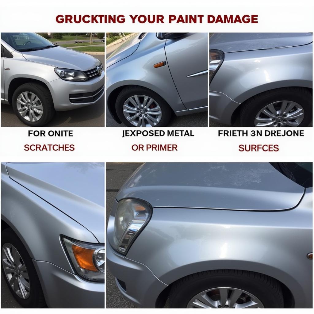 Types of Minor Car Paint Damage: Scratches, Chips, and Scuffs