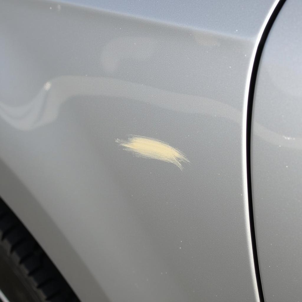 Minor Car Paint Scratch Repair