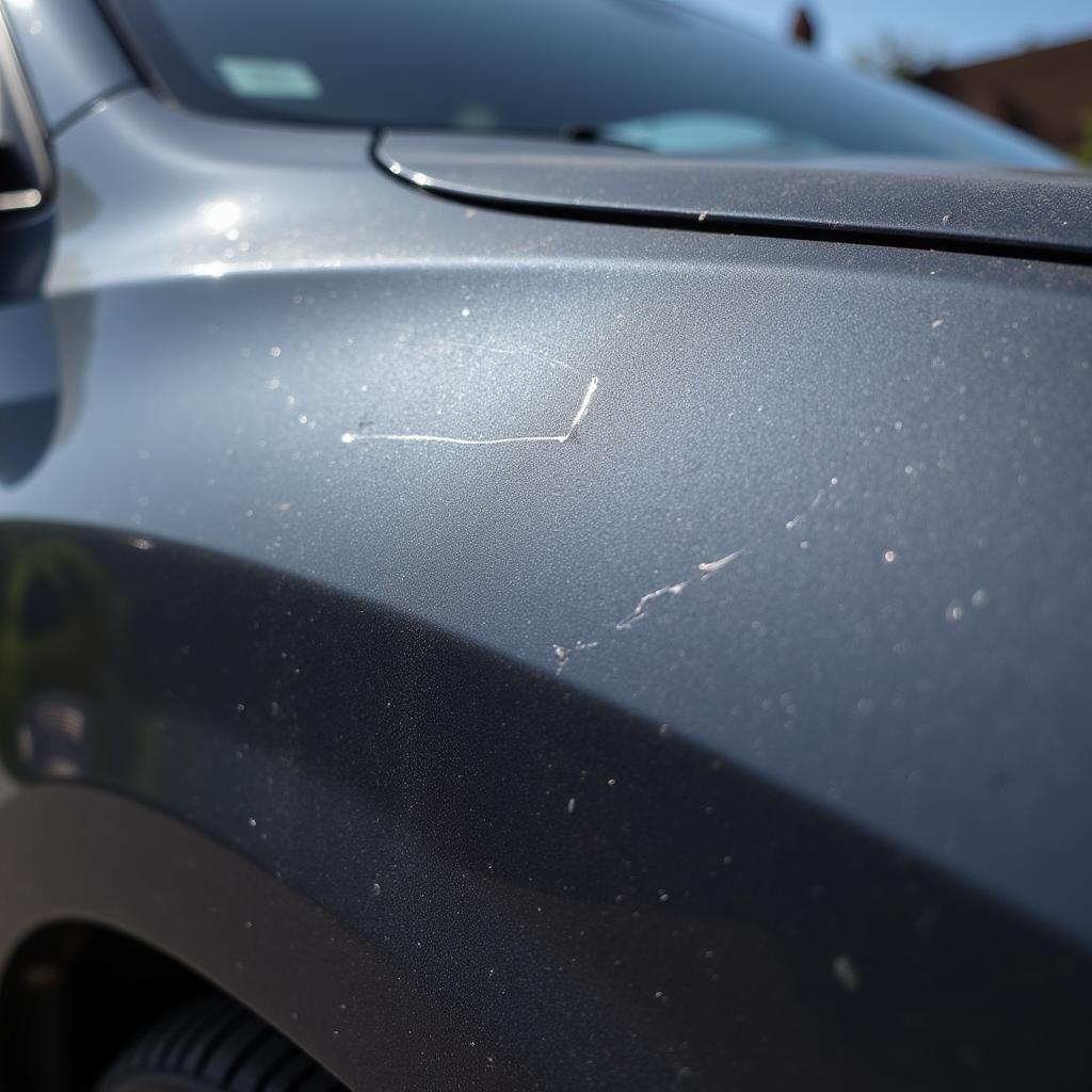 Minor Car Paint Scratch Repair