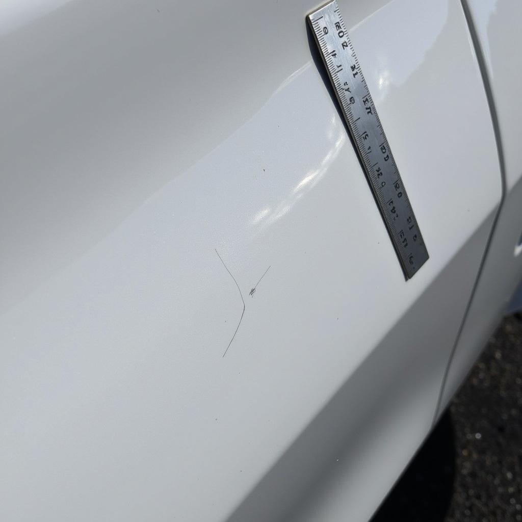 Minor car scratch repair options in Rickmansworth