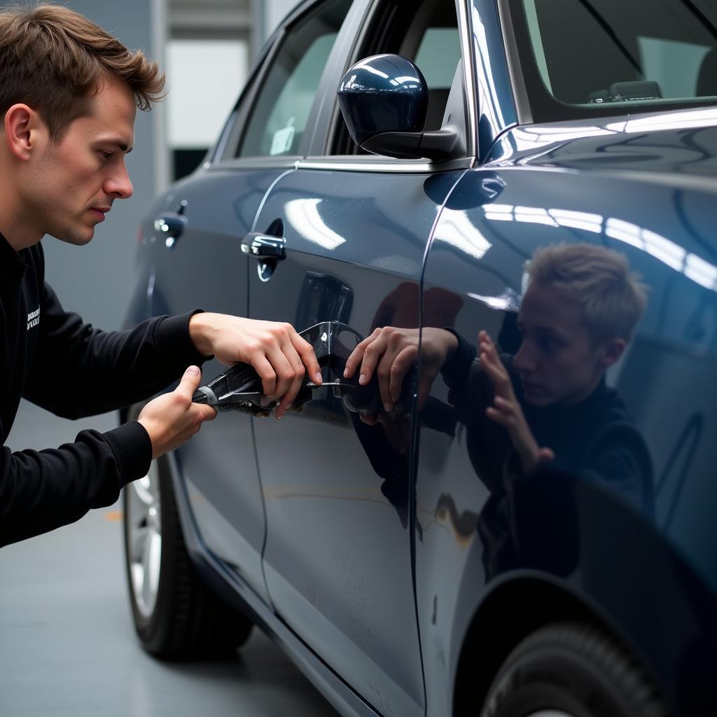 Minor Dent and Scratch Repair in Thornton Cleveleys