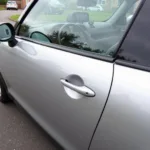 Minor Dent on a Car Door in Richmond