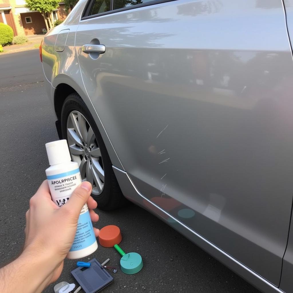 DIY Car Scratch Repair Epsom Sutton