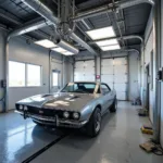 Modern Car Paint Repair Equipment at Moaz Garage