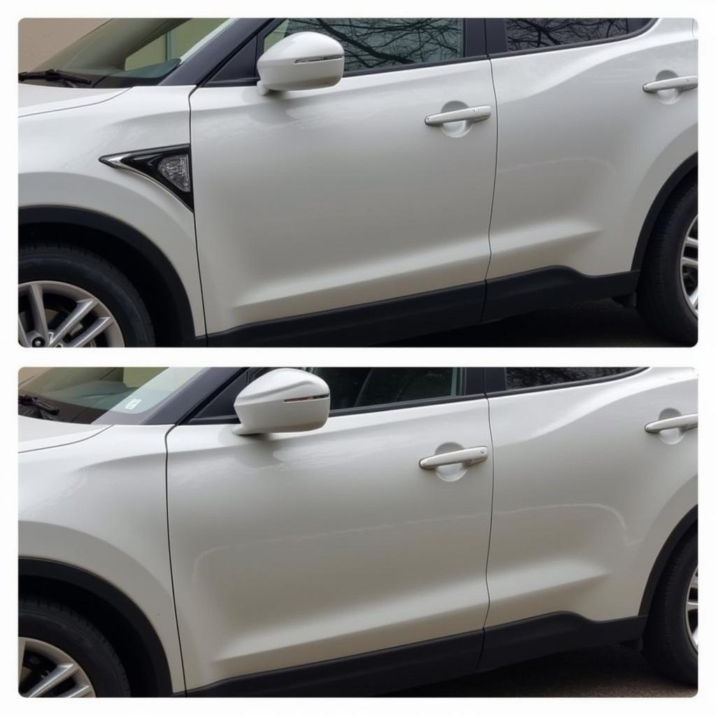 Mobile Car Body Repair Before and After