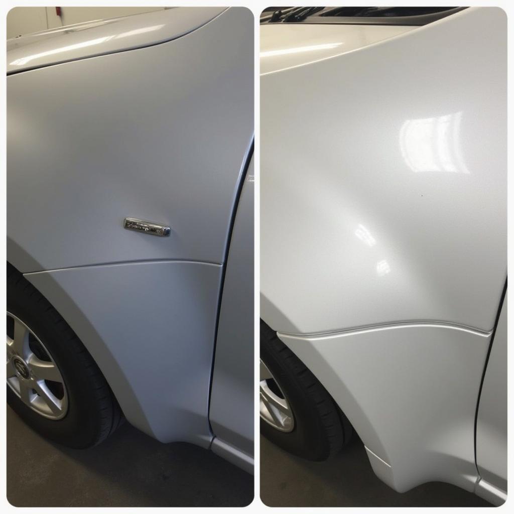 Finished Product of Mobile Car Paint Repair in Brisbane