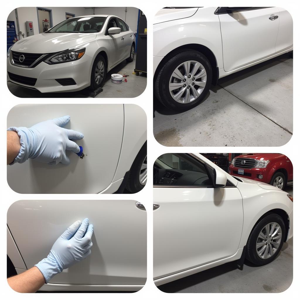 Mobile Car Paint Repair Process in Deerfield Flo