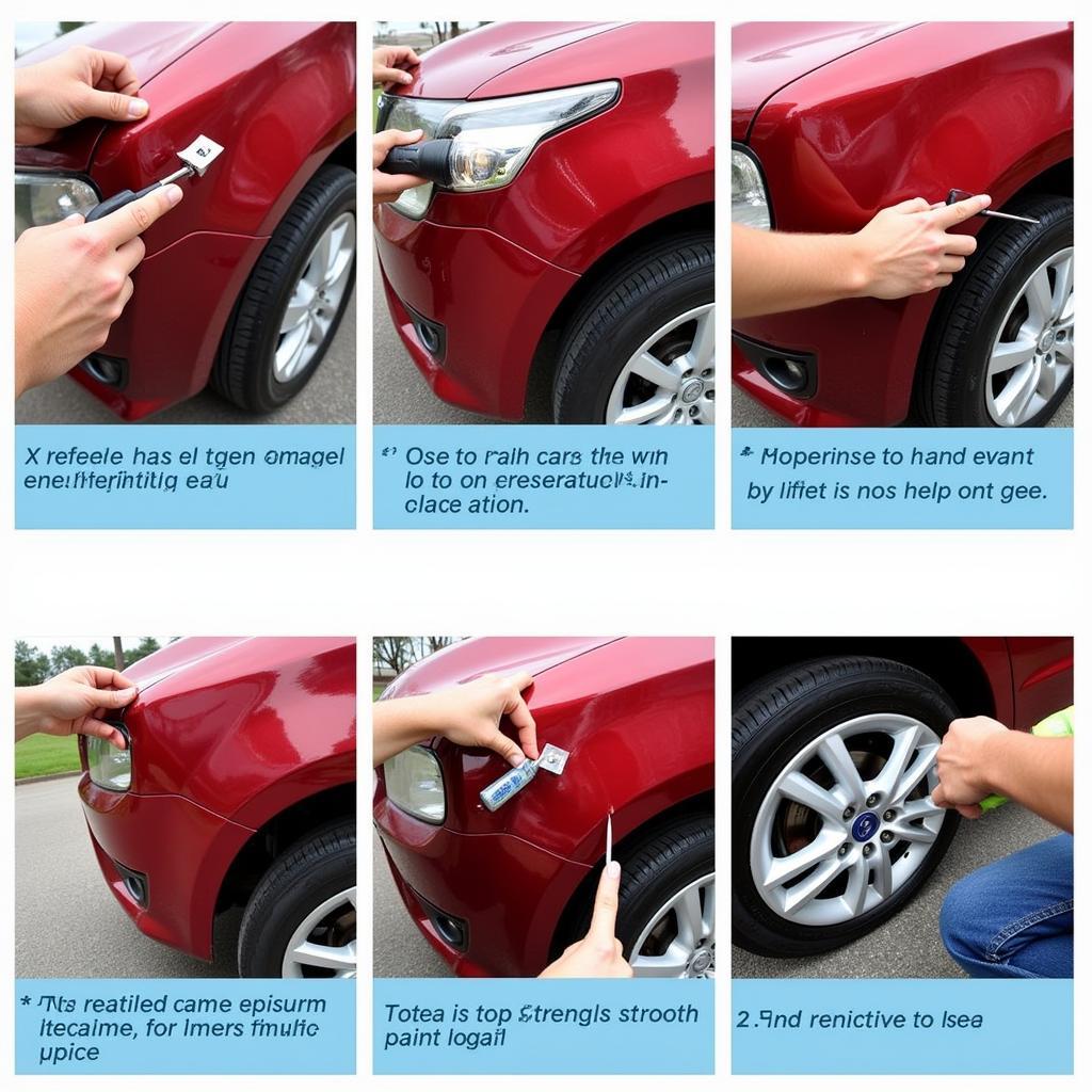 Mobile Car Paint Repair Process in DeLand, FL