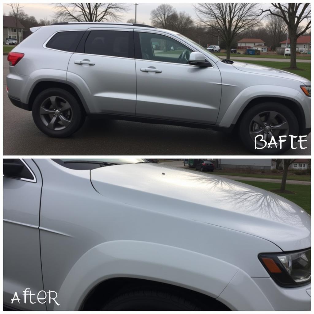 Mobile Car Paint Repair San Diego: Before & After