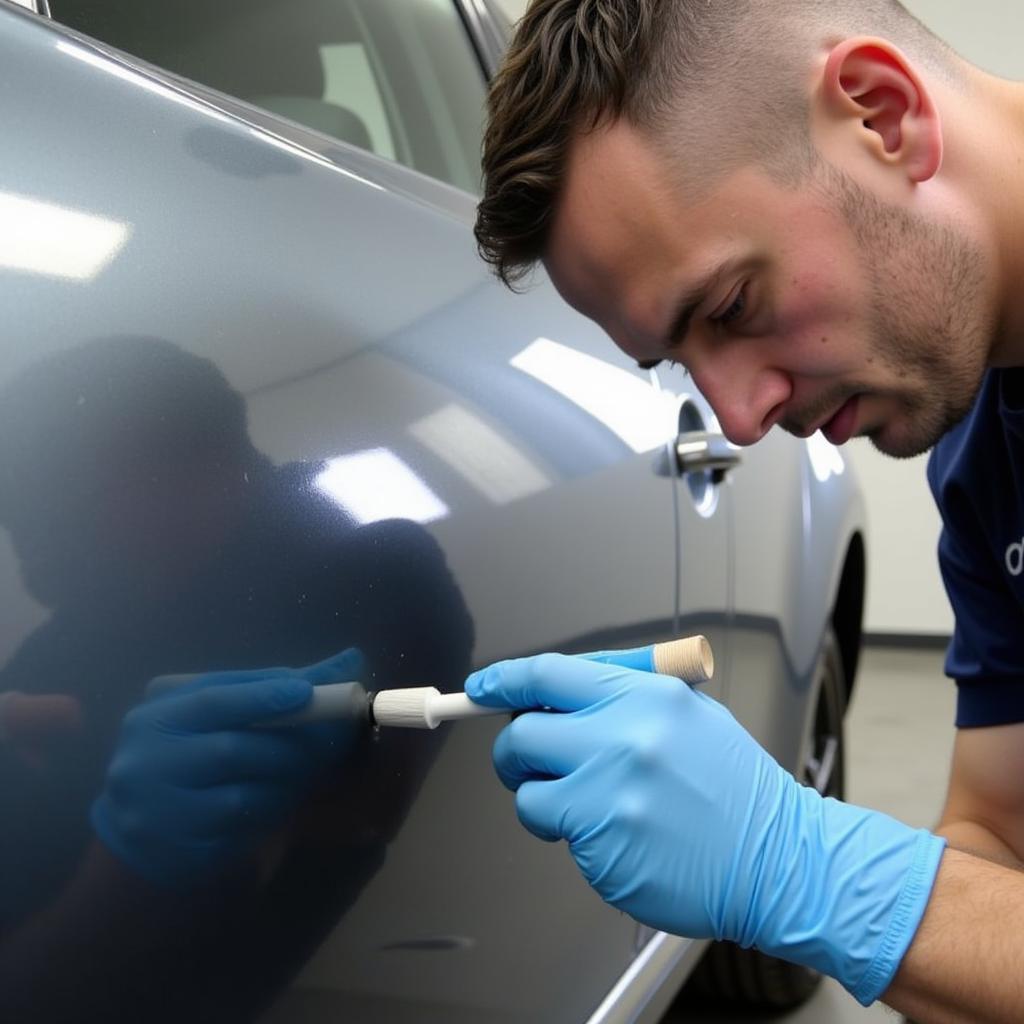 Mobile Car Paint Repair Color Matching in Swindon