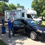 Mobile car window repair service in Midlothian VA