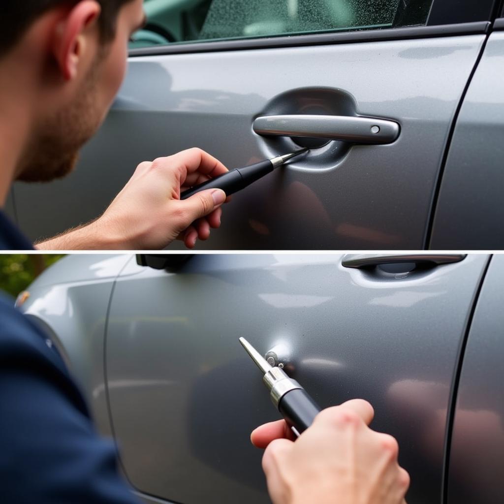 Mobile Dent Repair Process in Greenock