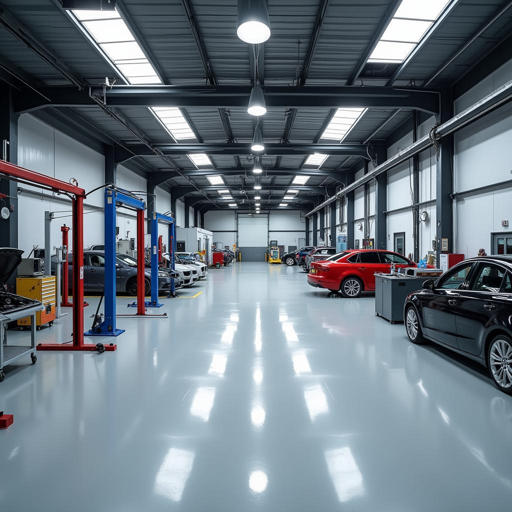 Modern Car Body Repair Equipment in Aylesbury