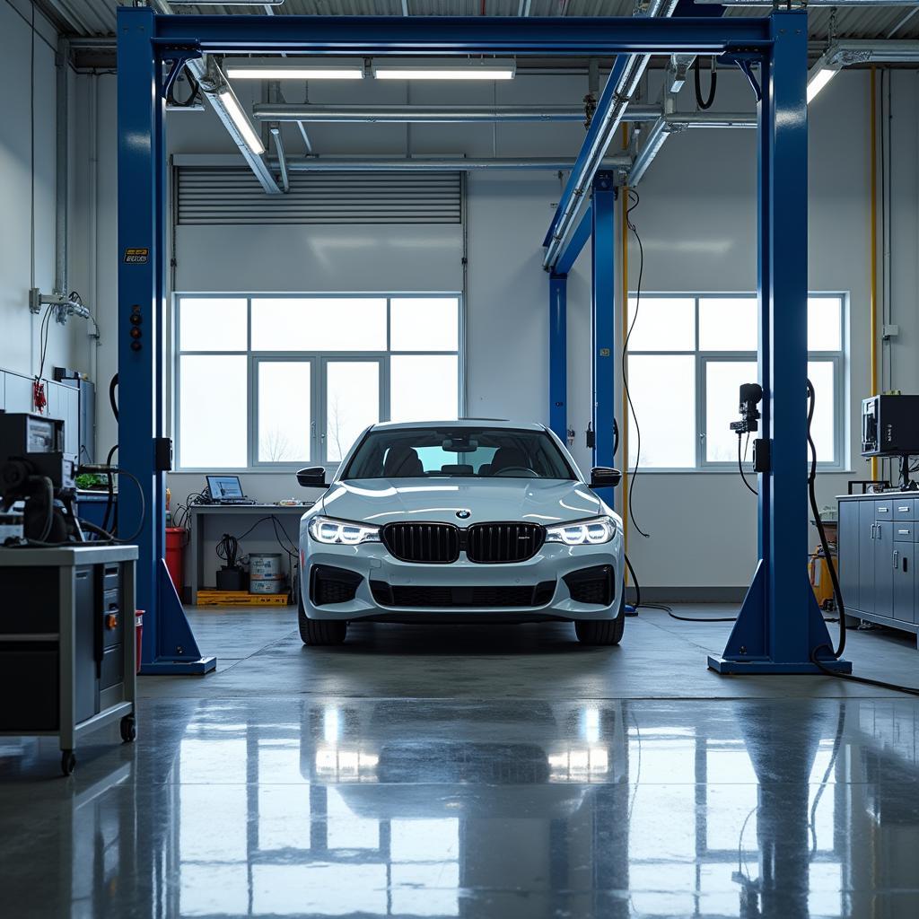 Modern Car Body Repair Shop on Beeston Humber Road