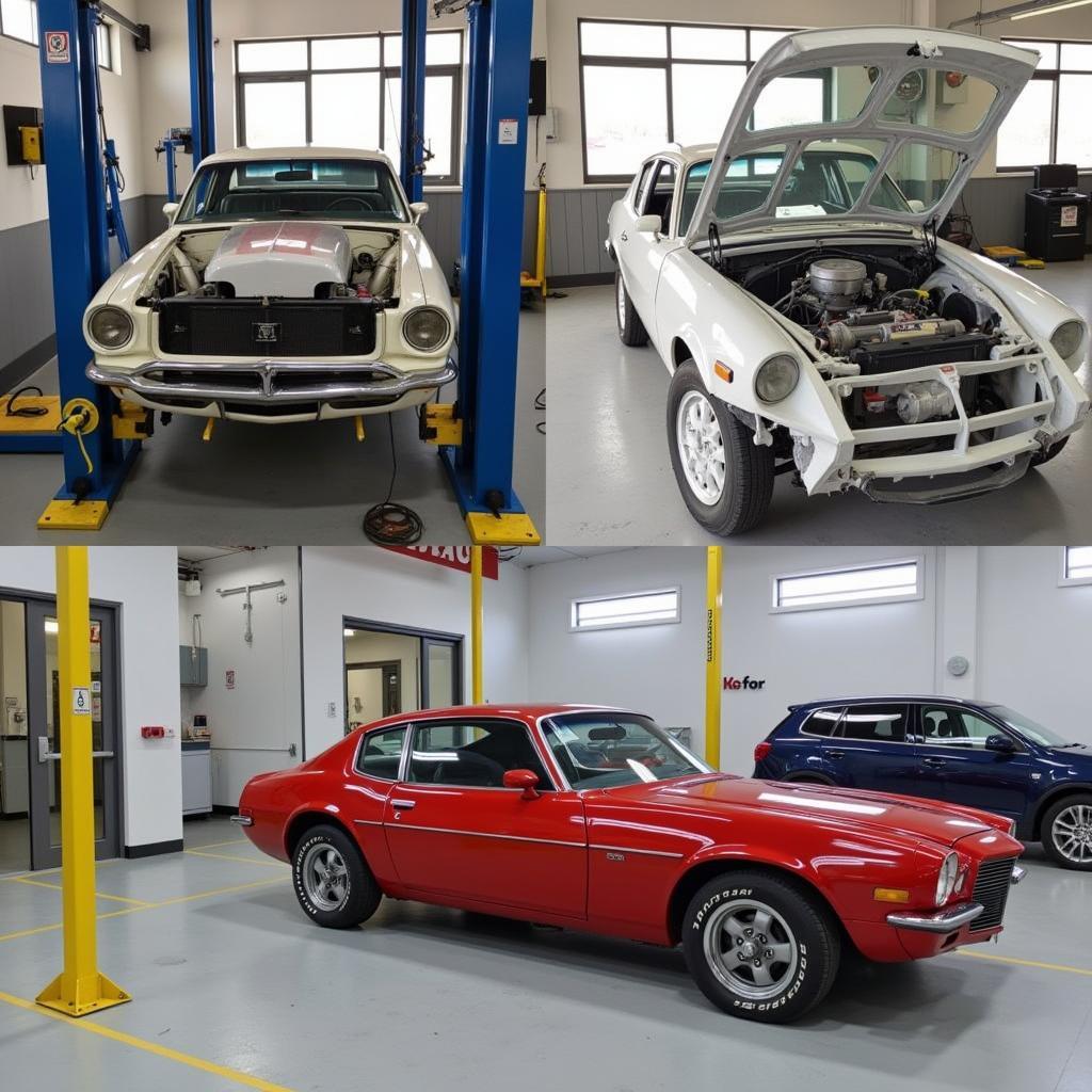 Modern Car Body Repair Shop Equipped with Advanced Technology in Eaglescliffe