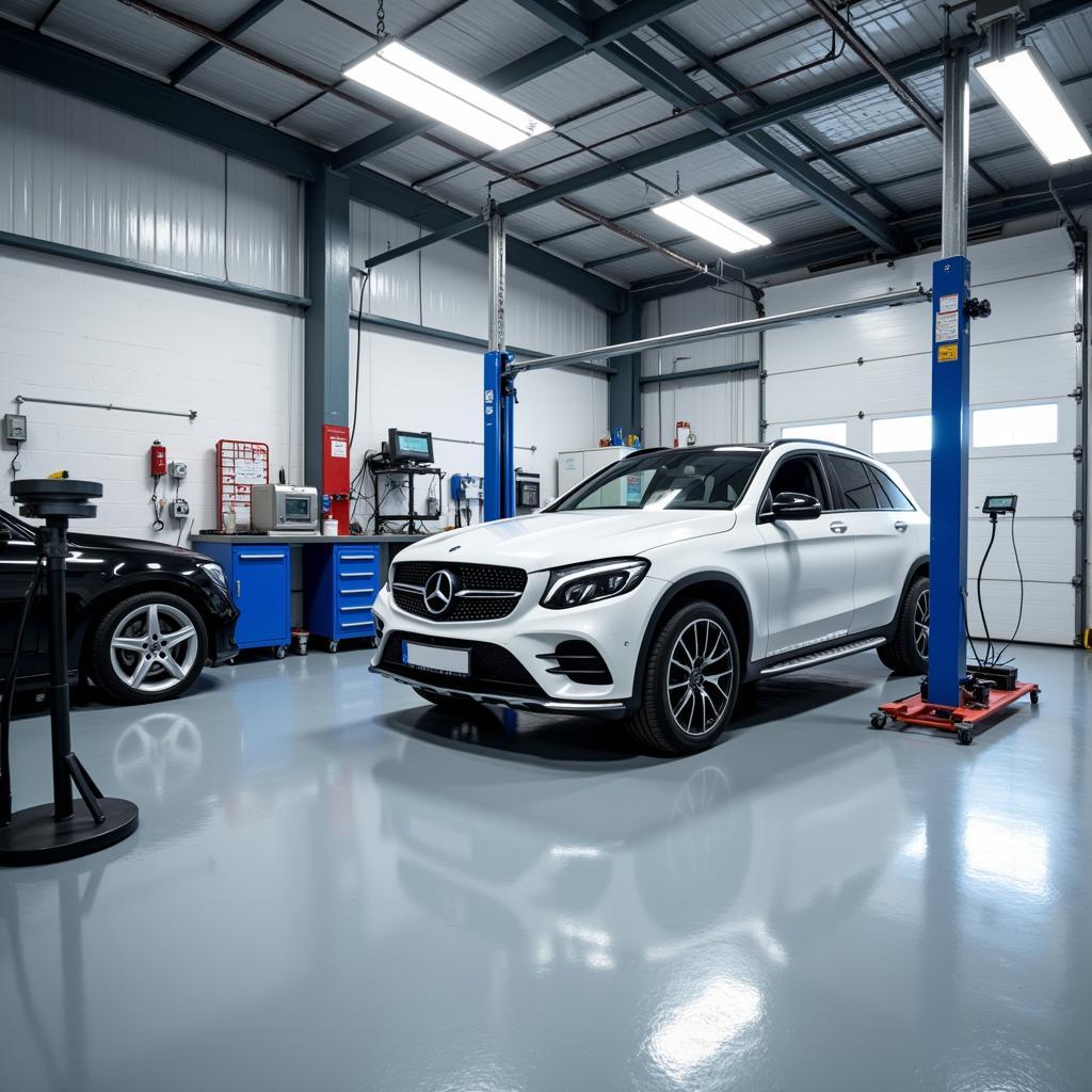 Modern Car Body Repair Shop in Scunthorpe Equipped with Advanced Technology