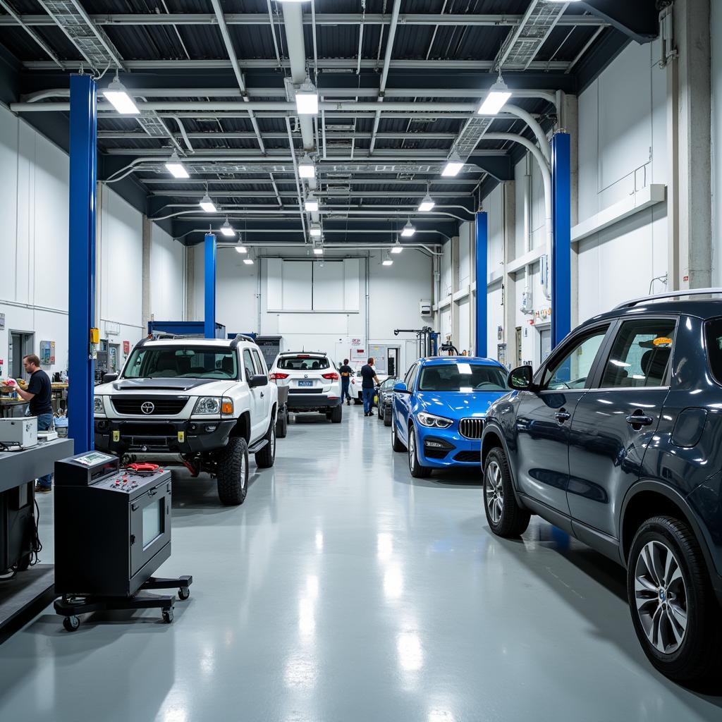 Modern Car Body Repair Shop in Walkden