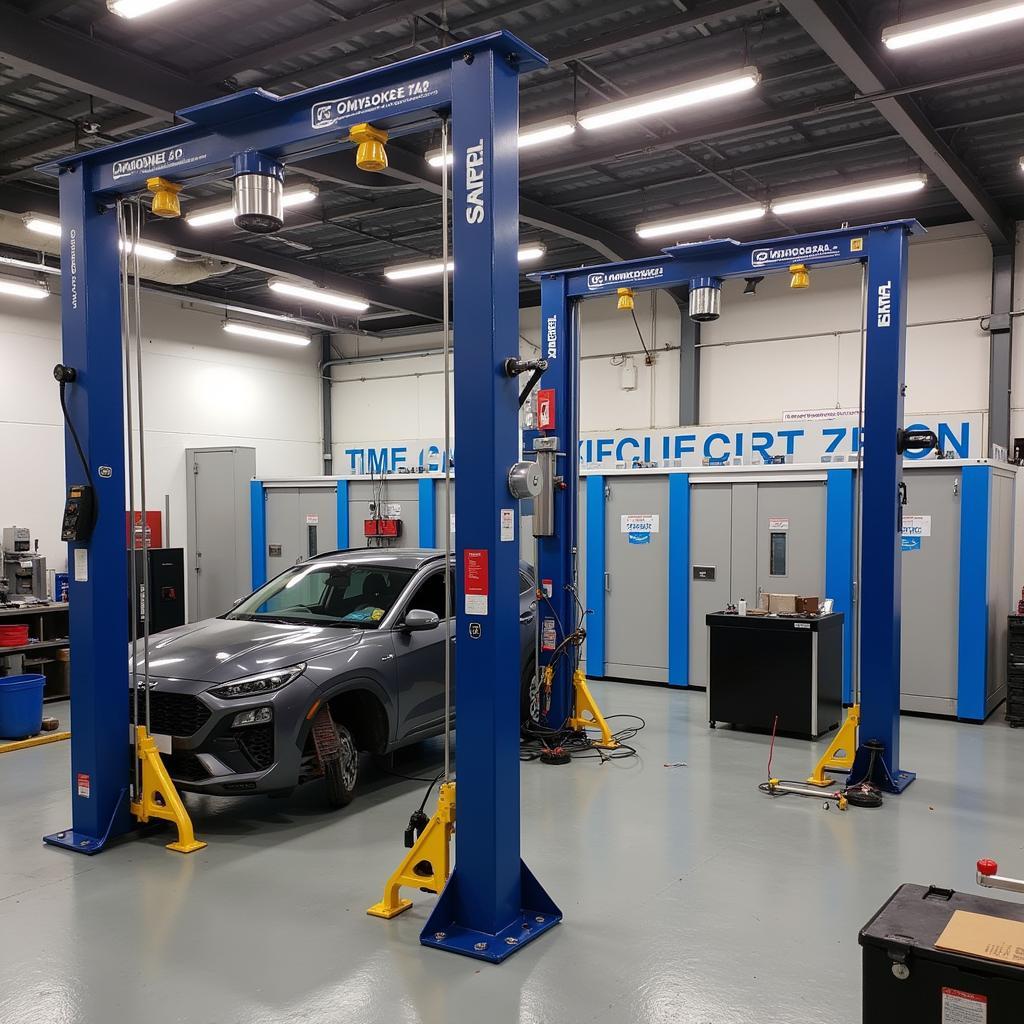 Modern Car Bodyshop Equipment in the North East