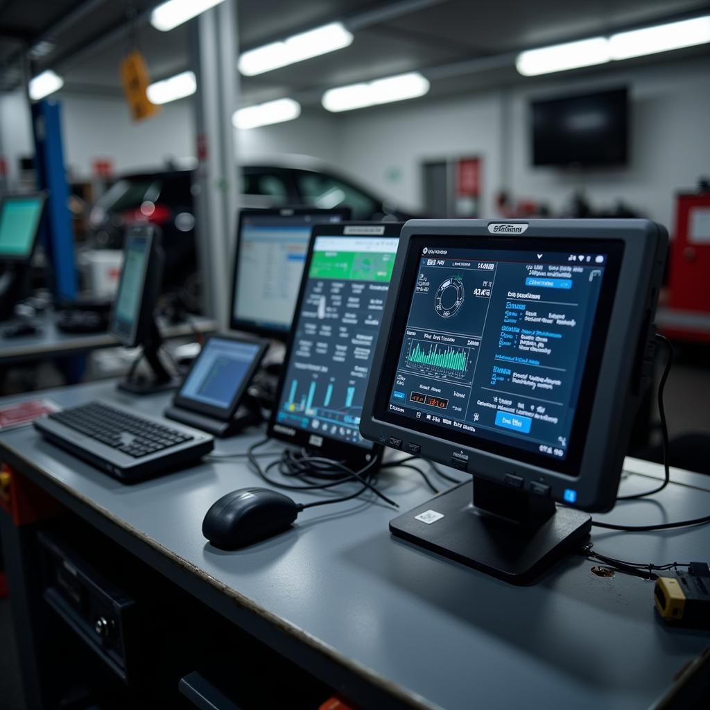 Advanced Car Diagnostic Equipment in Manchester Garage