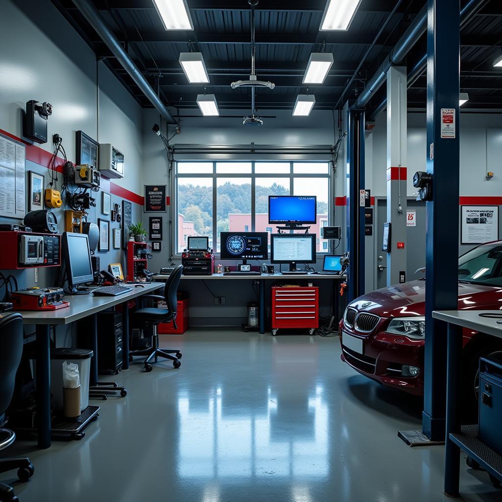 Modern Car Diagnostic Equipment in Menlyn Garage