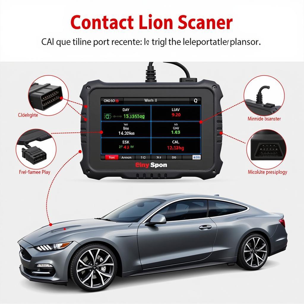 Modern Car Diagnostic Scanner