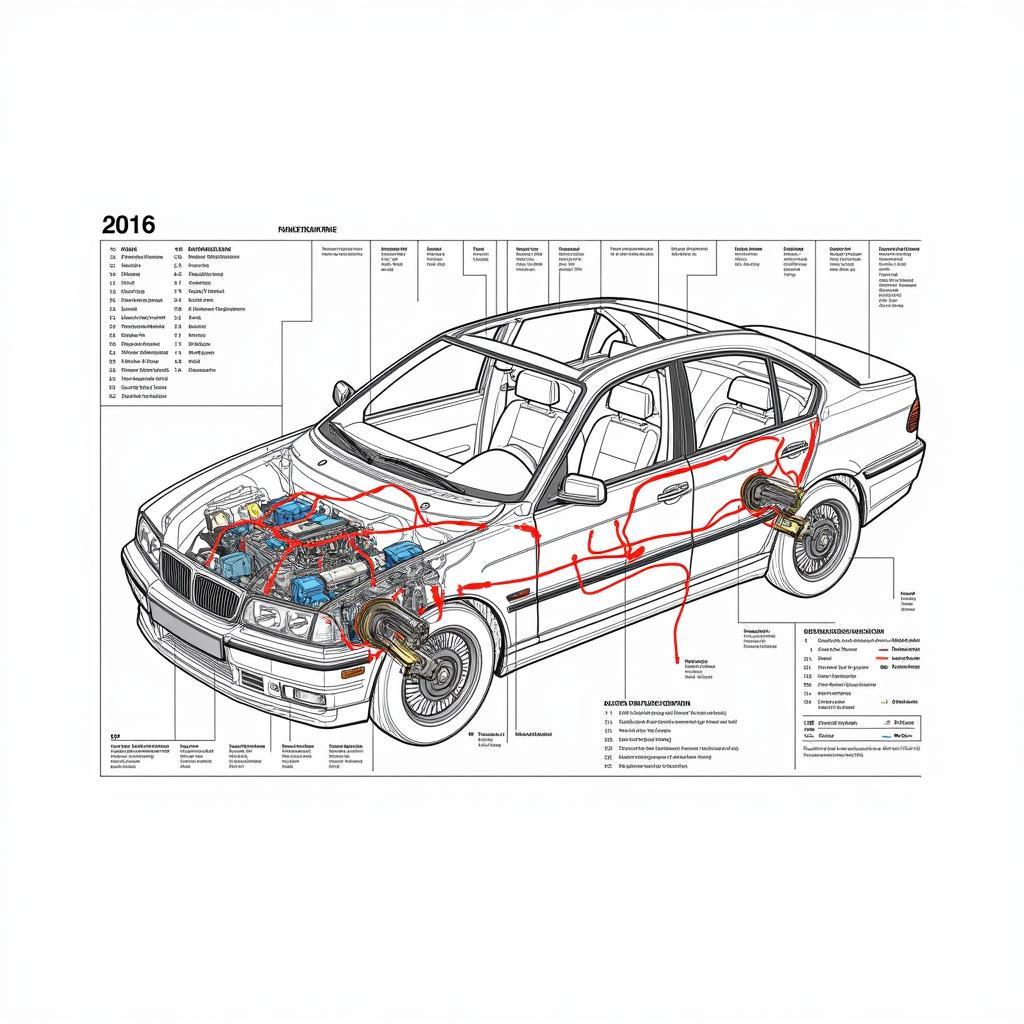 Modern Car Electrical Wiring Diagram